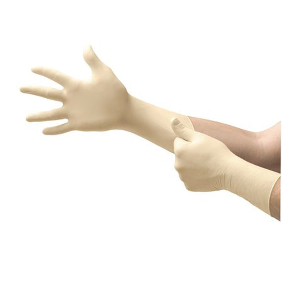 Ansell UL-315 Microflex Ultra One Durable Latex Exam Glove w/Extended Cuff, Large 50/Pack
