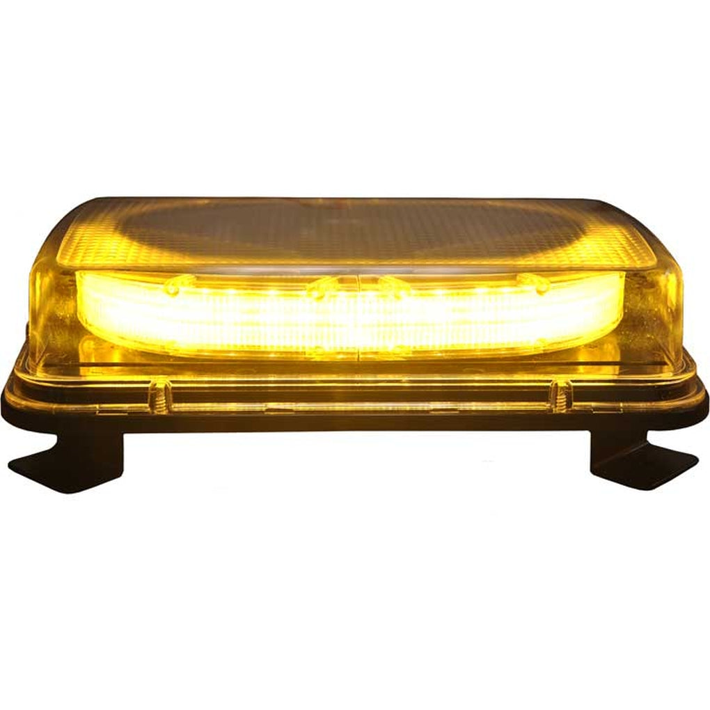 Uni-Bond Lighting E-7211AB 3In1 11In LED Warning Light Bar Amber/Blue