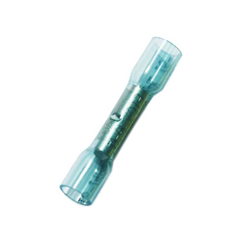 Uni-Bond Lighting HB14-25 (25/Pack) Heat Shrinkable Butt Connectors Blue 1614 Ga