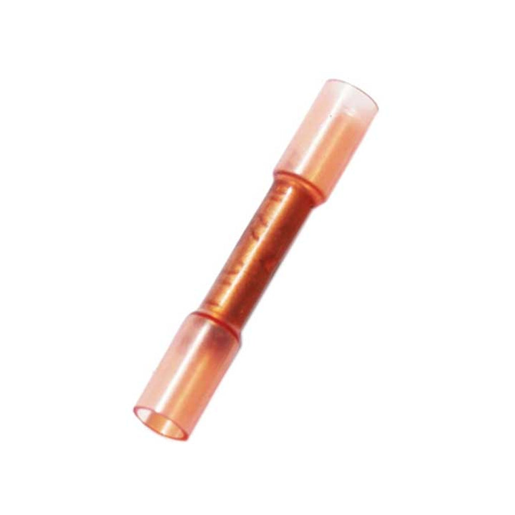 Uni-Bond Lighting HB18-100 (100/Pack) Heat Shrinkable Butt Connectors Red 2018 Ga