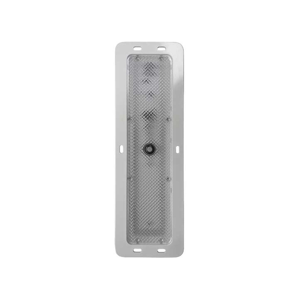 Uni-Bond Lighting LDL6018M-12 LED Utility Dome Lamp 53/4Inx181/5In With Motion Sensor