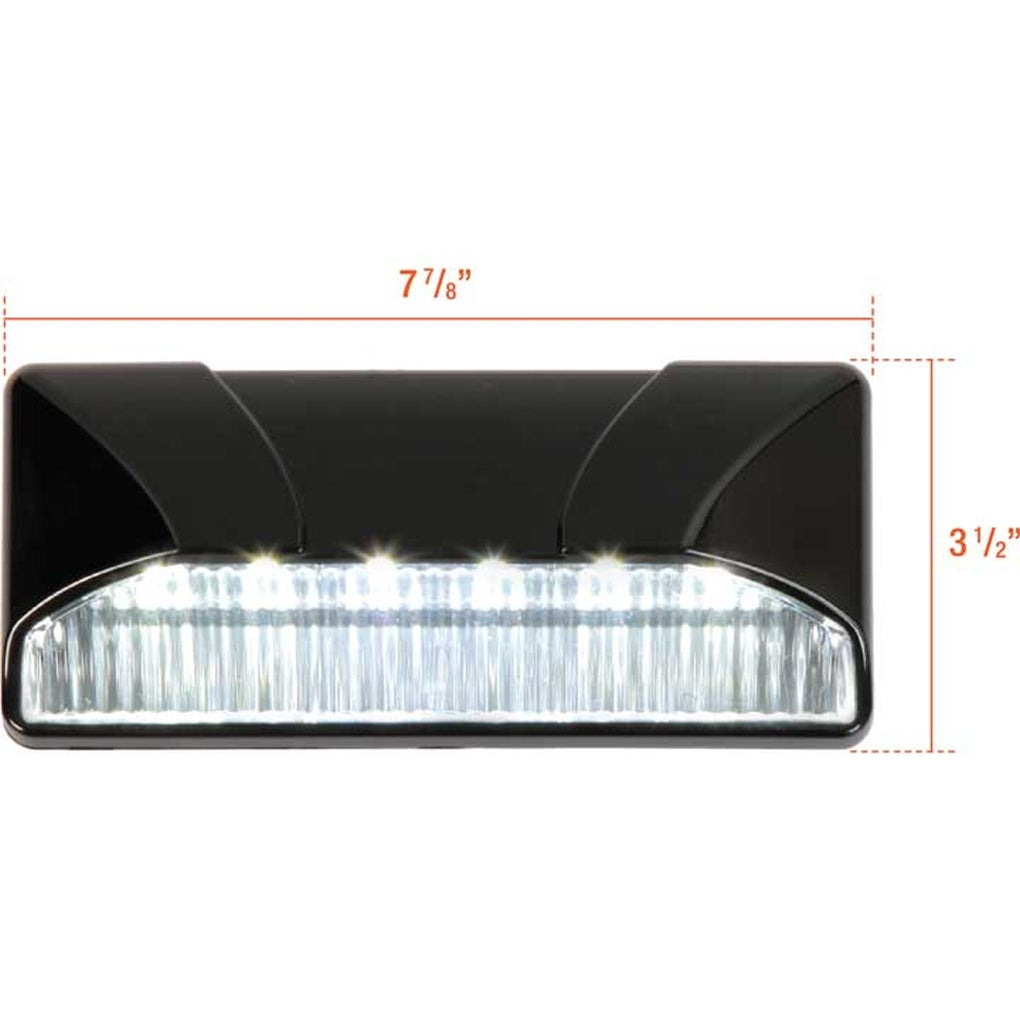 Uni-Bond Lighting LDL8030C LED 8In X 31/2In Cool White Porch/Utility Lamp 6Diodes