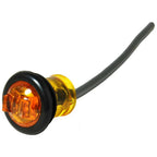 Uni-Bond Lighting LED0700A LED Compact Side Marker Lamp w/Grommet Amber
