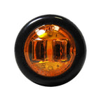 Uni-Bond Lighting LED0700A LED Compact Side Marker Lamp w/Grommet Amber