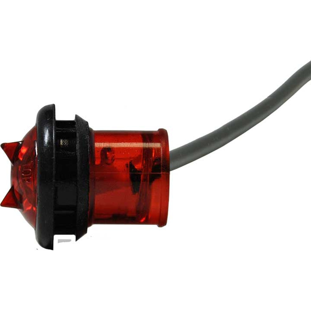 Uni-Bond Lighting LED0700R LED Compact Side Marker Lamp w/Grommet Red