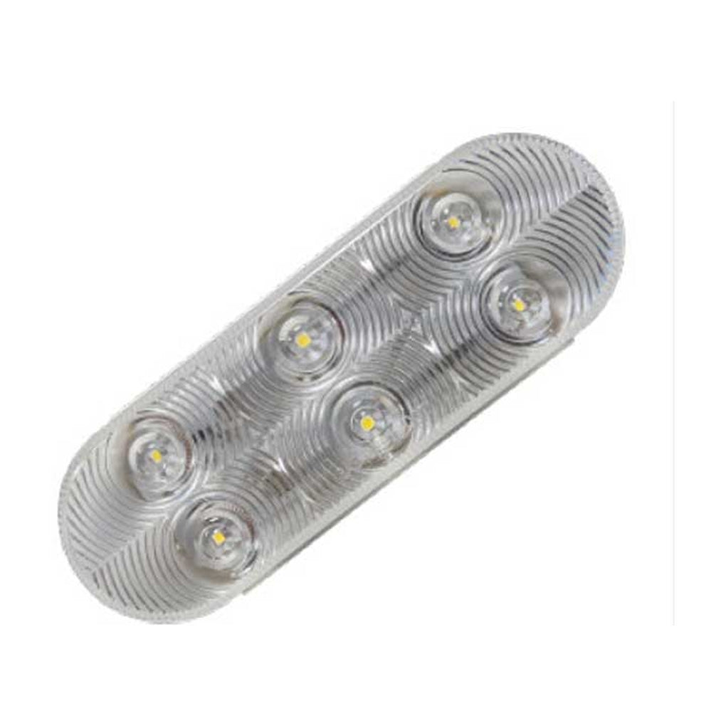 Uni-Bond Lighting LED2238H-6C LED Heated Tail Lamps 6Diodes Clear