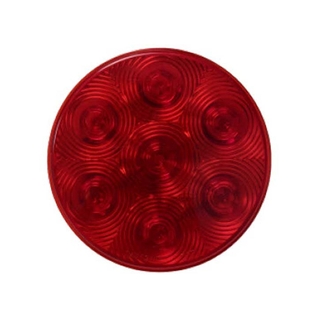 Uni-Bond Lighting LED4000H-7R LED Heated Tail Lamps Round 6Diodes Red