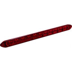 Uni-Bond Lighting LLB1015S-11R LED 15In Stt Slim Line Light Bar Red 11Diodes