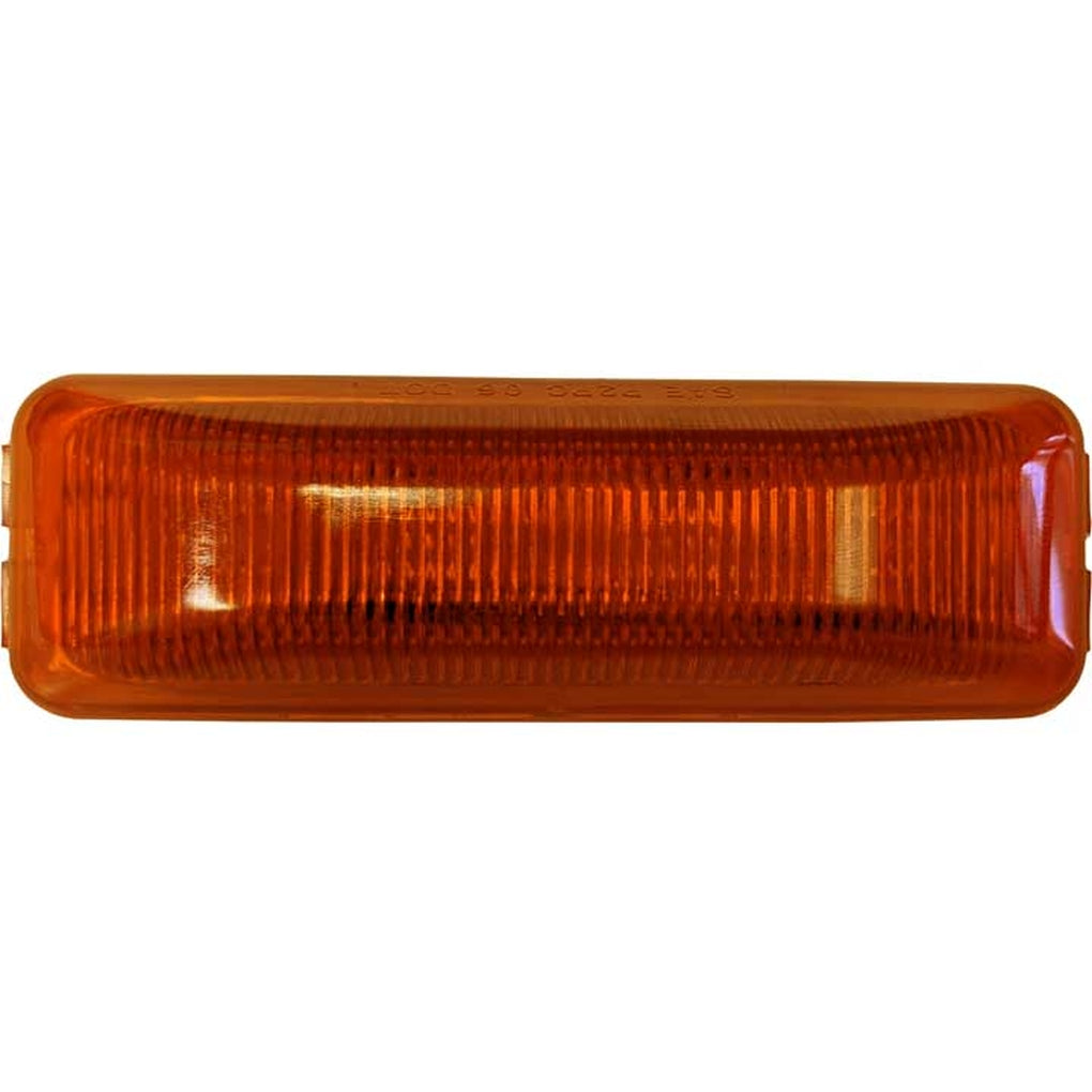 Uni-Bond Lighting SE1040A 1Inx4In Rectangle SeaLED Marker Lamp Amber