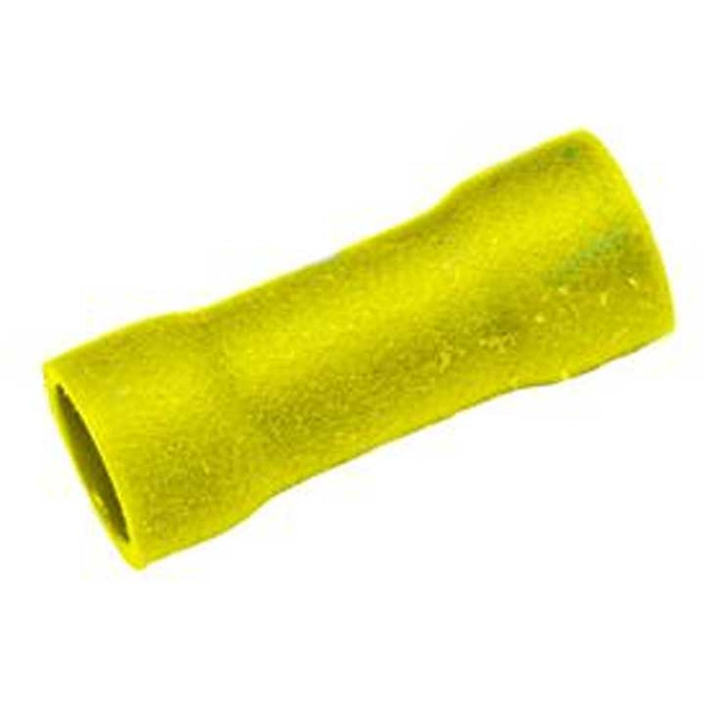 Uni-Bond Lighting TB10-100 (100/Pack) Insulated Butt Connectors Yellow 1210 Ga