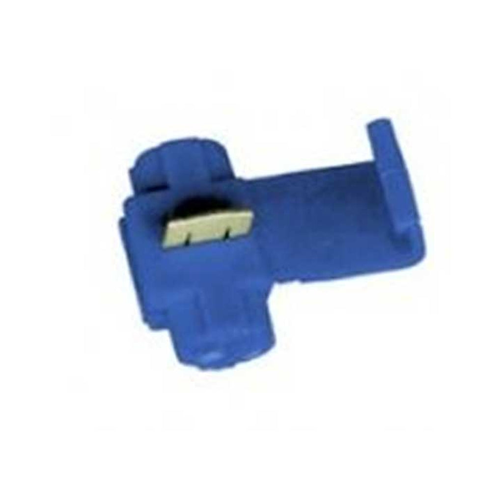 Uni-Bond Lighting TC14-100 (100/Pack) Insulated Instant Connectors Blue 1614 Ga