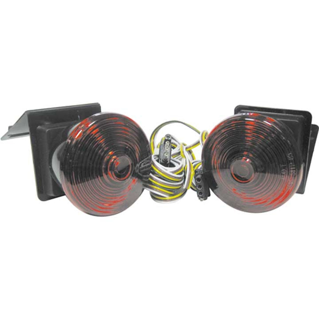Uni-Bond Lighting TW4402R Tow Light Kit w/4In Stt Lamps & Hinge Flaps