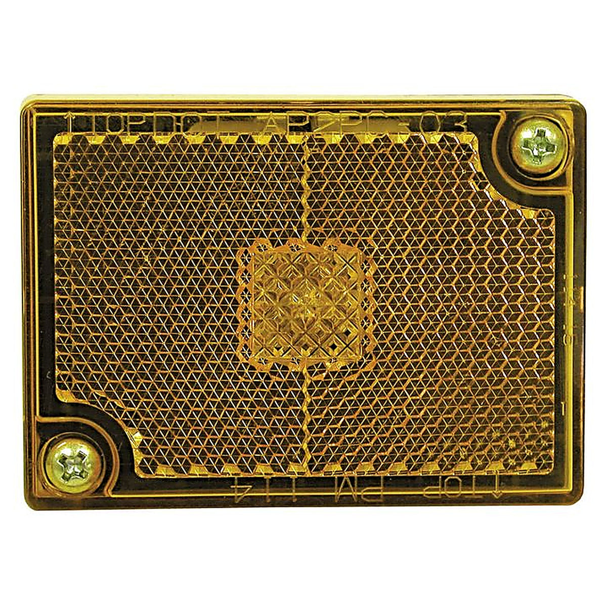 Peterson Manufacturing - V114A - Square Clearance Marker LightStud MT Amb