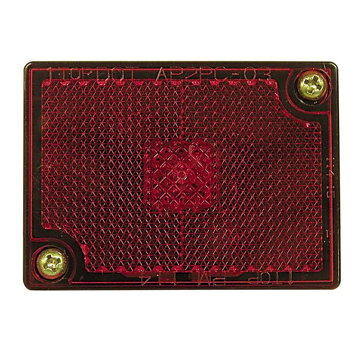 Peterson Manufacturing - V114R - Square Clearance Marker Stud MT Red