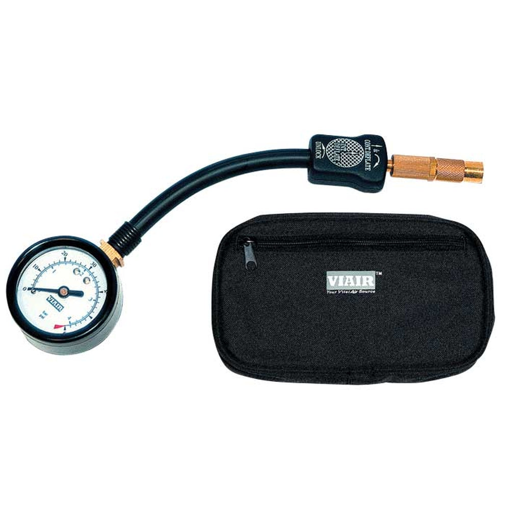 Viair 00032 3 In 1 Air Down Gauge (0 To 60 Psi With Storage Pouch)