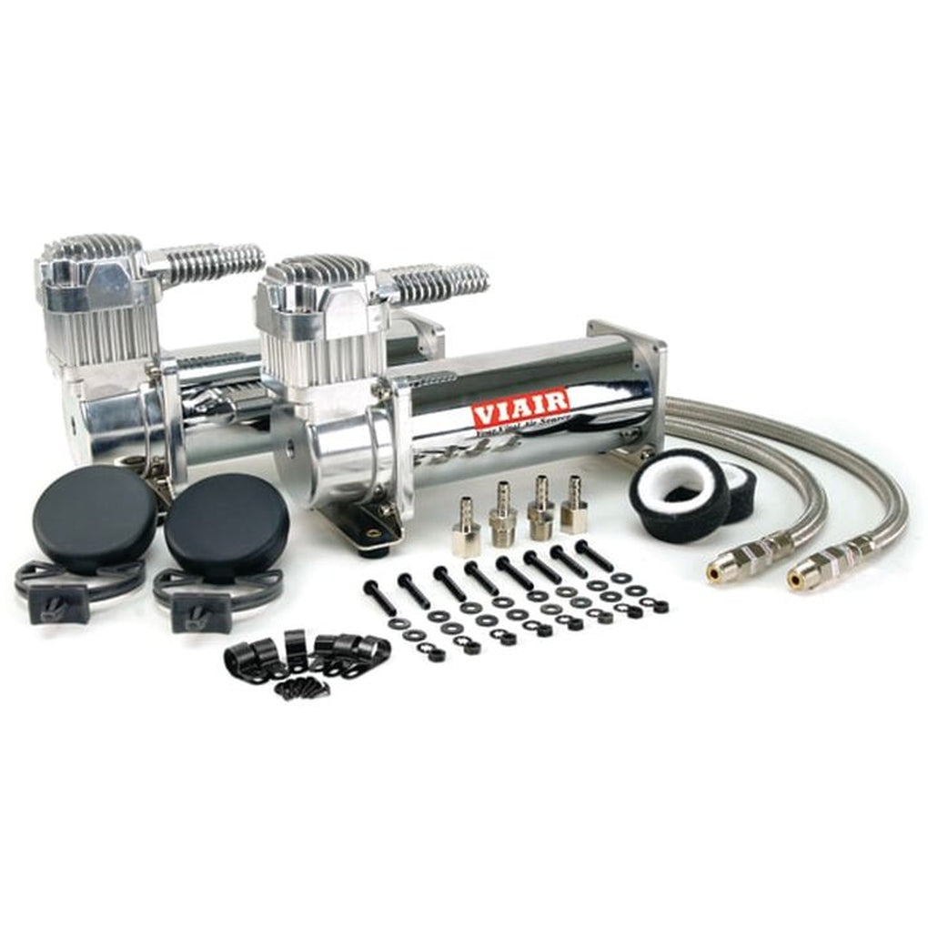 Viair 44442 Dual Stealth Black 444C Highperformance Value Pack (200 Psi 444C/2)