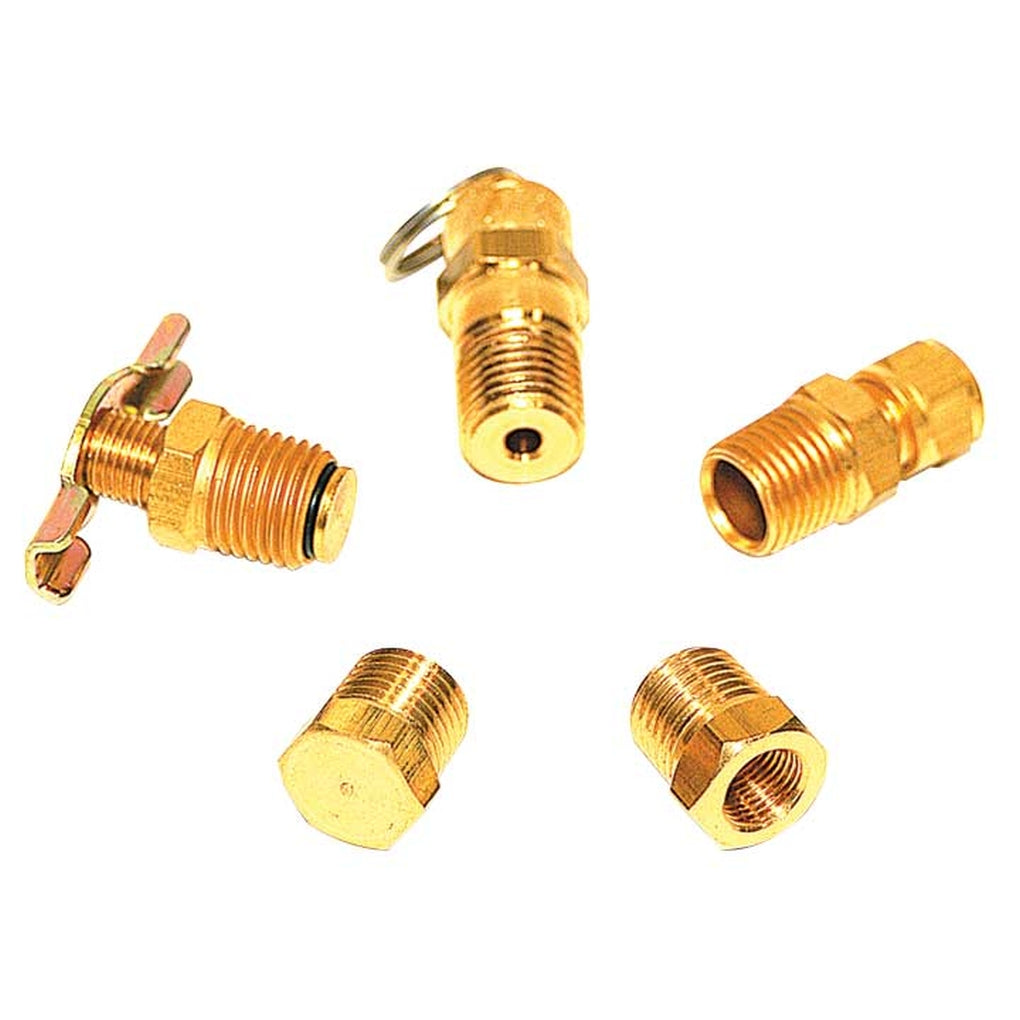 Viair 90006 Air Locker 5 Pc.Tank Fittings Kit (With 1/4In Npt M To 1/8In Bsp F Adapter)