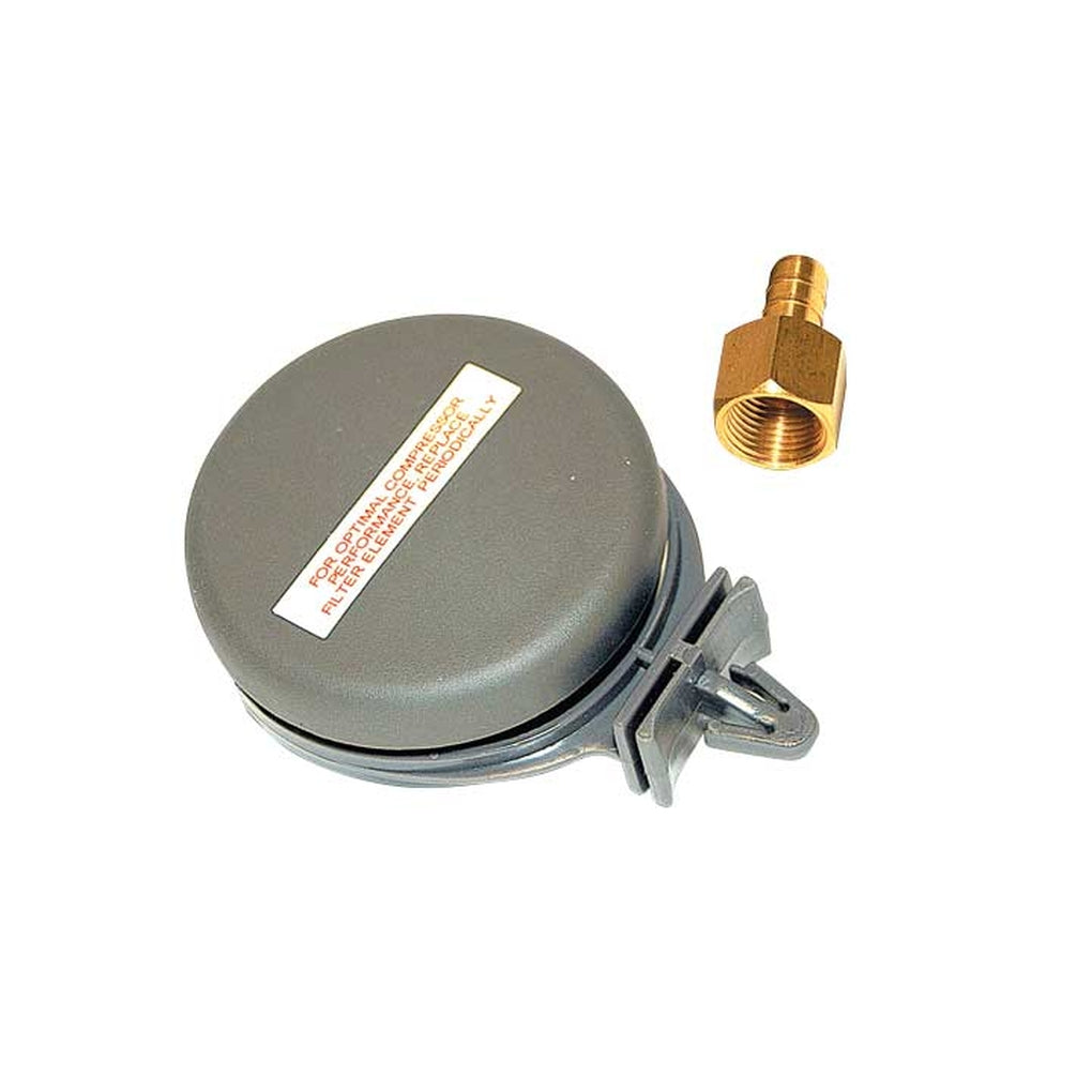 Viair 92621 Remote Intake Air Filter Assembly Plastic Housing (1/4In X 1/4In Tube Fitting