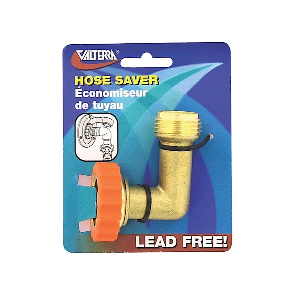 Valterra A01-0020VP Hose Saver 90Degrees Brass Leadfree Carded