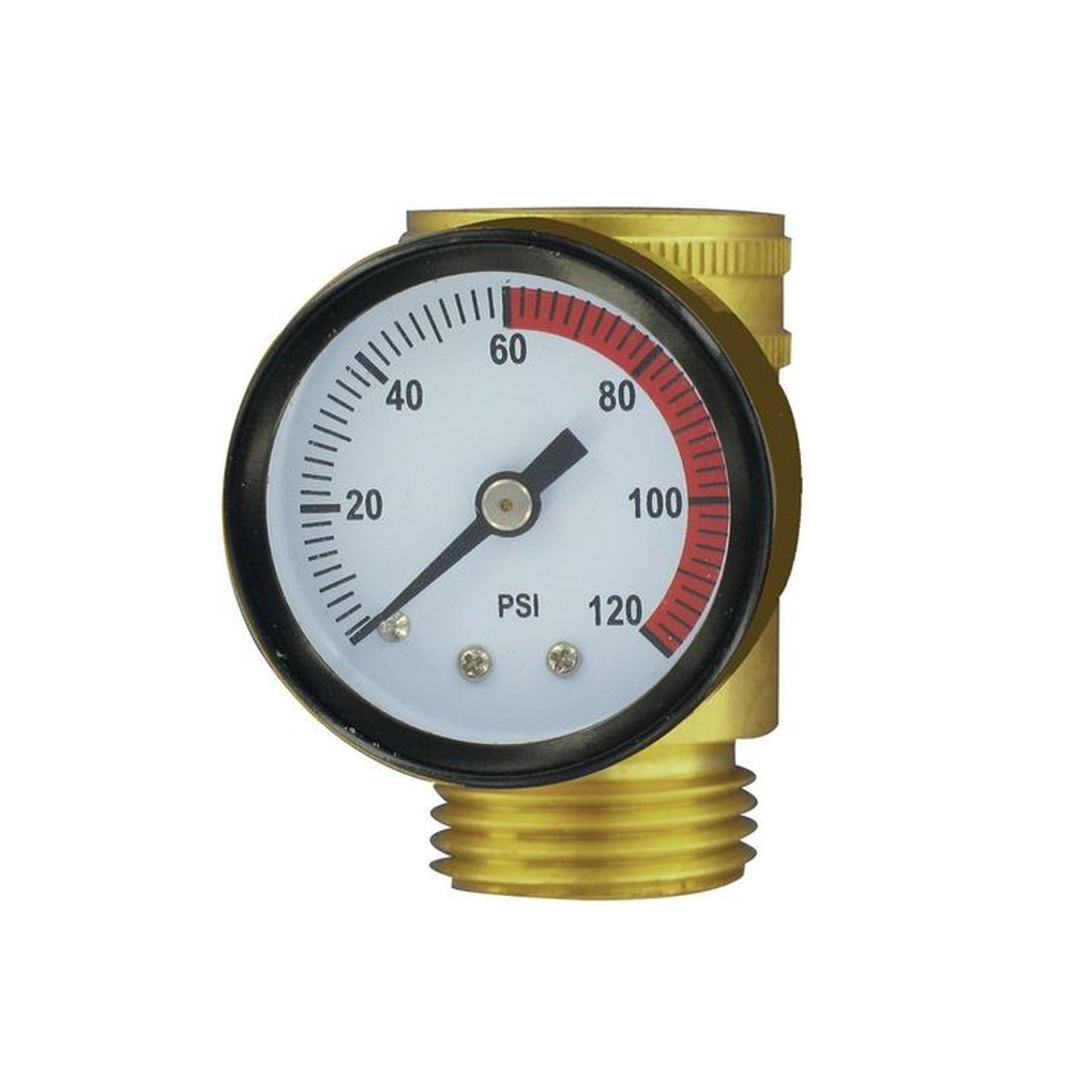 Valterra A01-0110VP Water Pressure Gauge Leadfree Carded