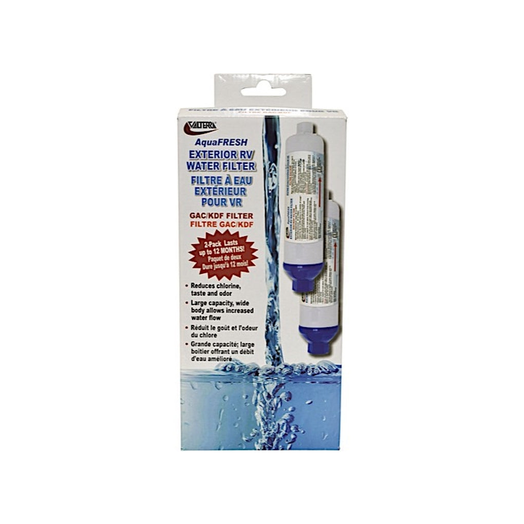 Valterra A01-1132VP Inline Water Filter 2 Pack