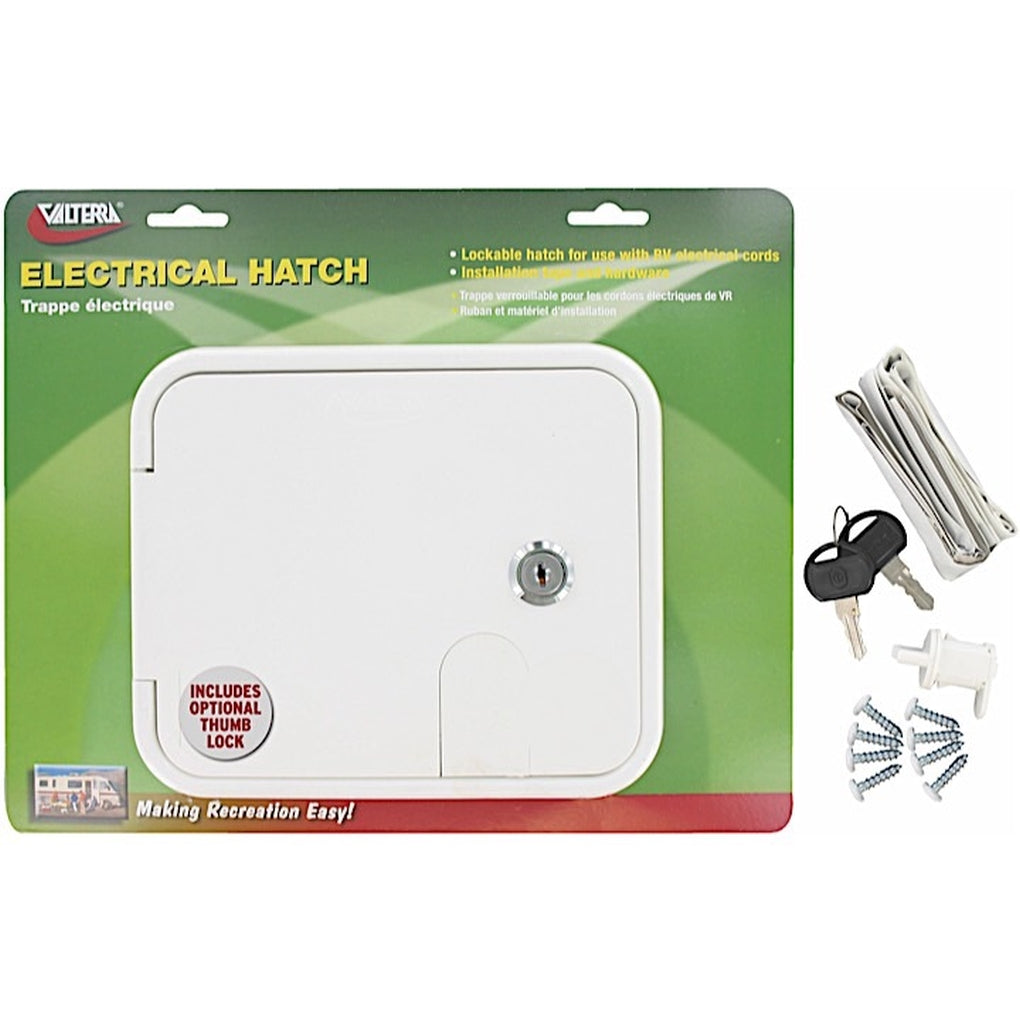 Valterra A10-2150VP Electrical Hatch White Carded