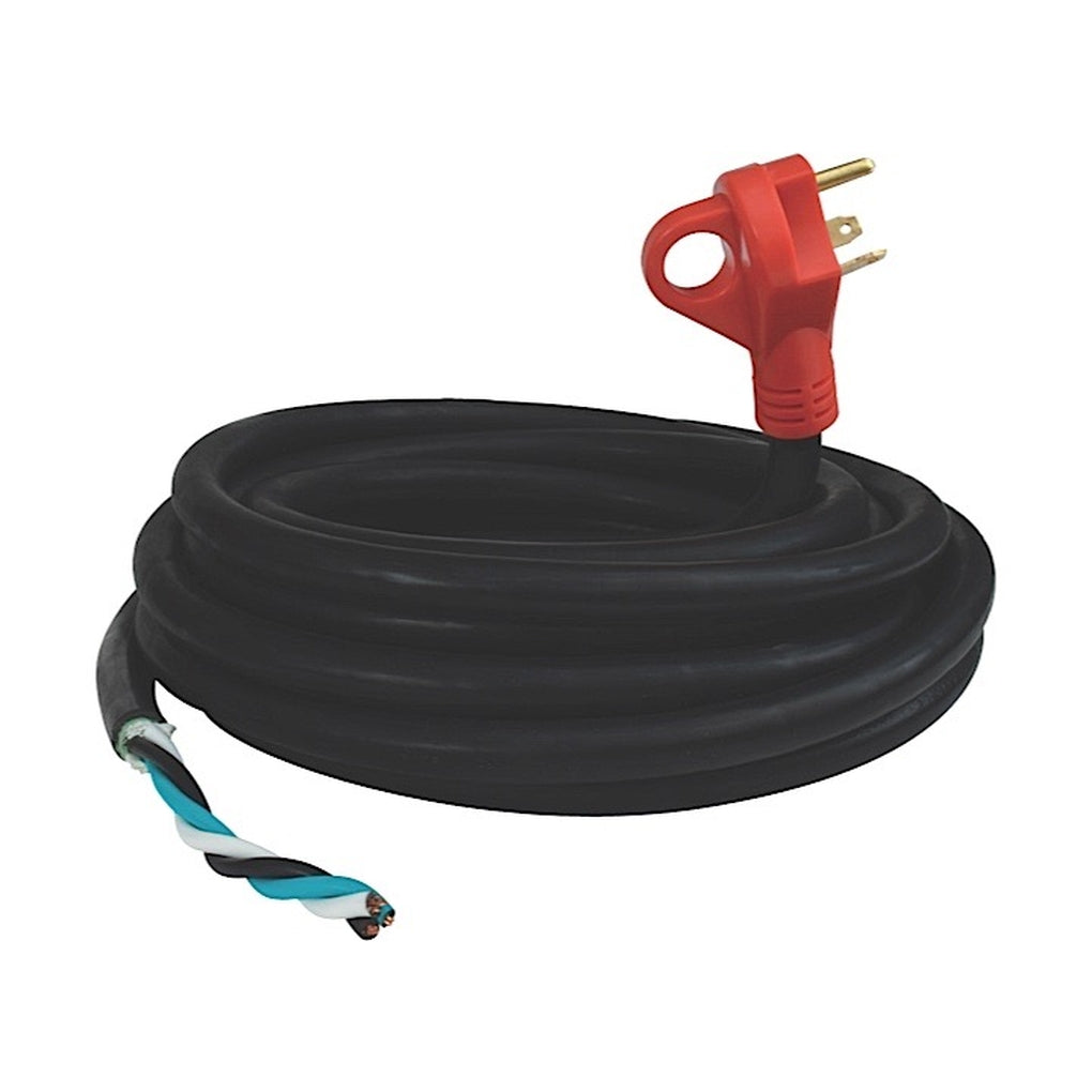 Valterra A10-3025END 30Amp RV Nondetachable Power Cord 25Ft