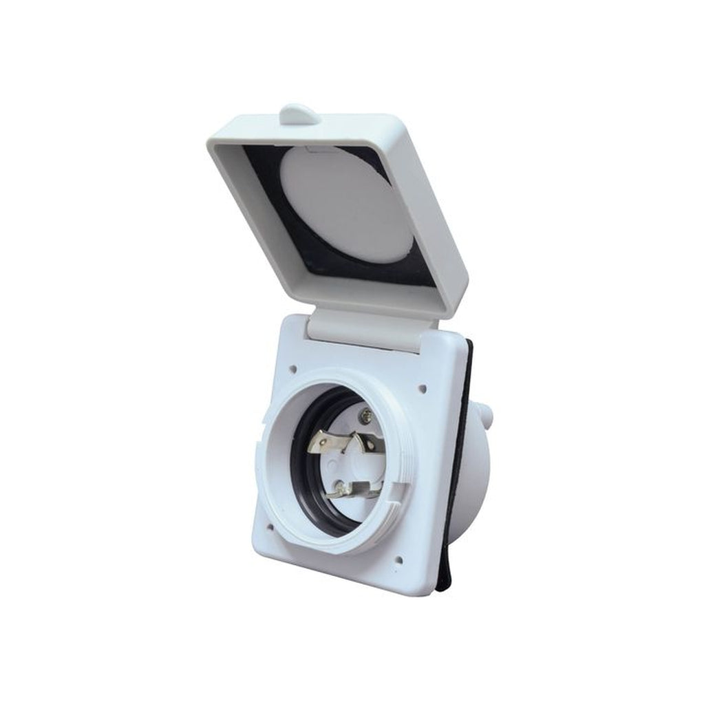 Valterra A10-30INVP 30Apower Inlet White Carded