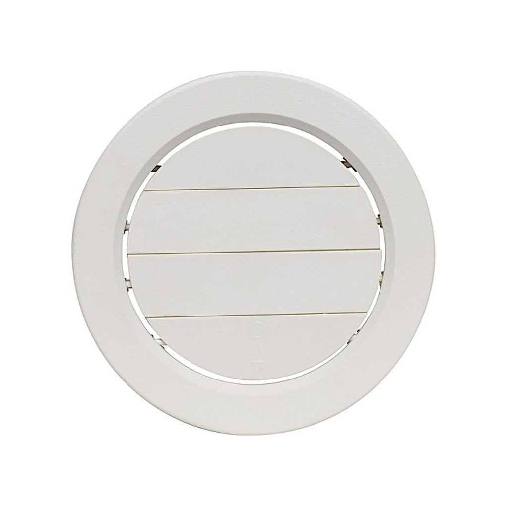 Valterra A10-3358VP A/C Ceiling Register Adj. Rotating 5In Plastic White Carded