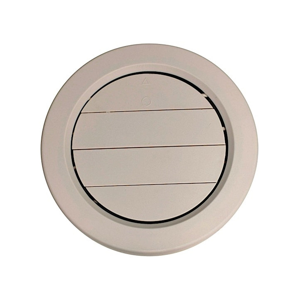 Valterra A10-3360VP A/C Ceiling Register Adj. Rotating 5In Plastic Light Beige Carded