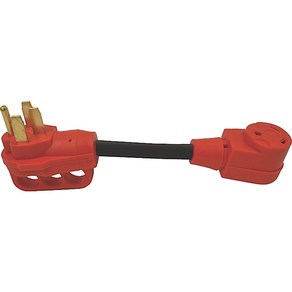 Valterra A10-5030FHVP 50Am30Af Adapter Cord W/Hdl 12In Red Carded