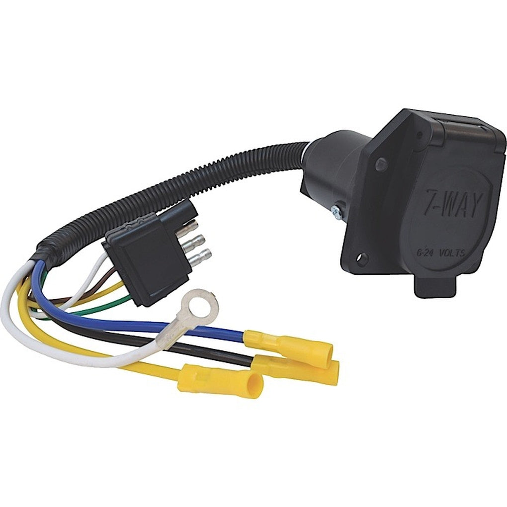 Valterra A10-7084 7Way To 4Way Prewire Harness 12In Bulk