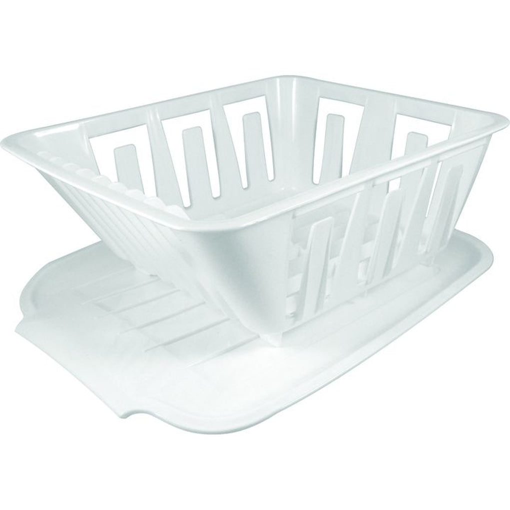 Valterra A77001 Mini Dish Drainer Set White Bagged