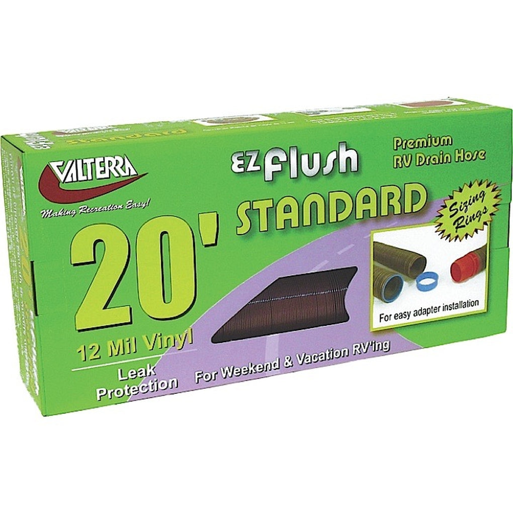 Valterra D04-0016 Ez Flush Std. Drain Hose 20