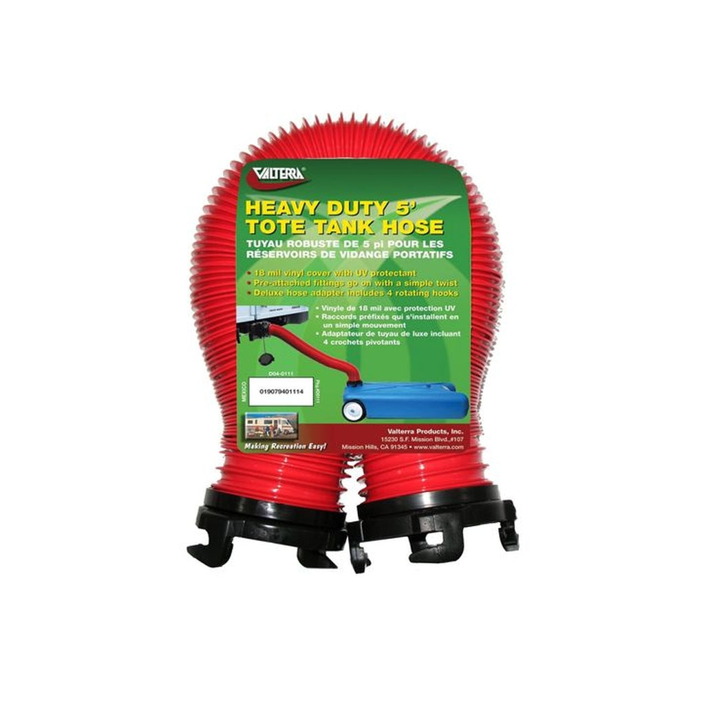 Valterra D04-0111 Tote Tank Hose HD 5Ft Shrink Wrapped