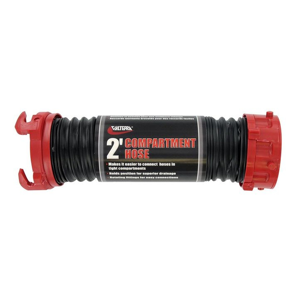 Valterra D04-0202 Dominator Compartment Hose 2Ft Wrap Card