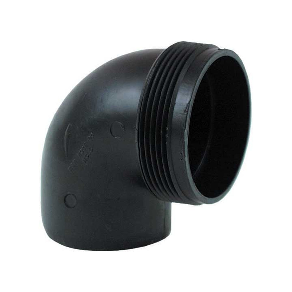 Valterra F02-2002 Close Elbow 90 Degrees 3In Hose X 3In Mpt Bulk