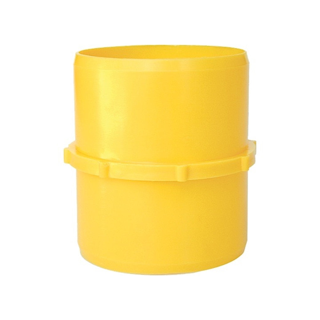 Valterra F02-2025 Hose Coupler Straight 3In Hose X Hose Yellow