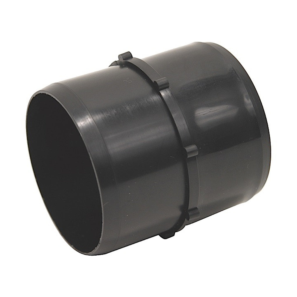 Valterra F02-2025BK Hose Coupler Straight 3In Hose X Hose Black