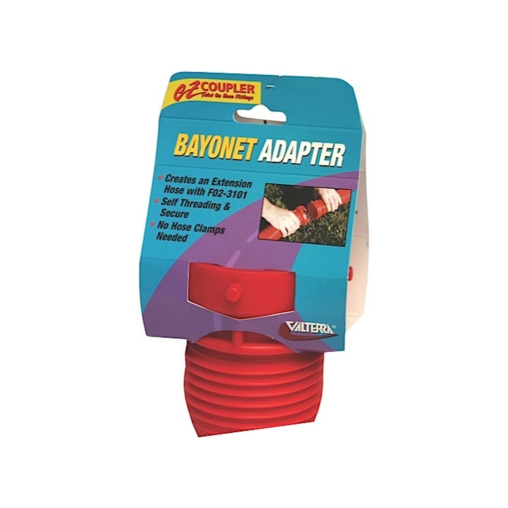 Valterra F02-3108 Ez Coupler Bayonet Fitting Red Carded