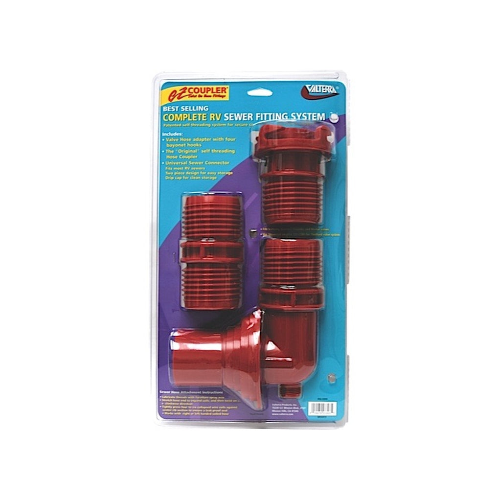 Valterra F02-3303 Ez Coupler 3Piece System Red Carded