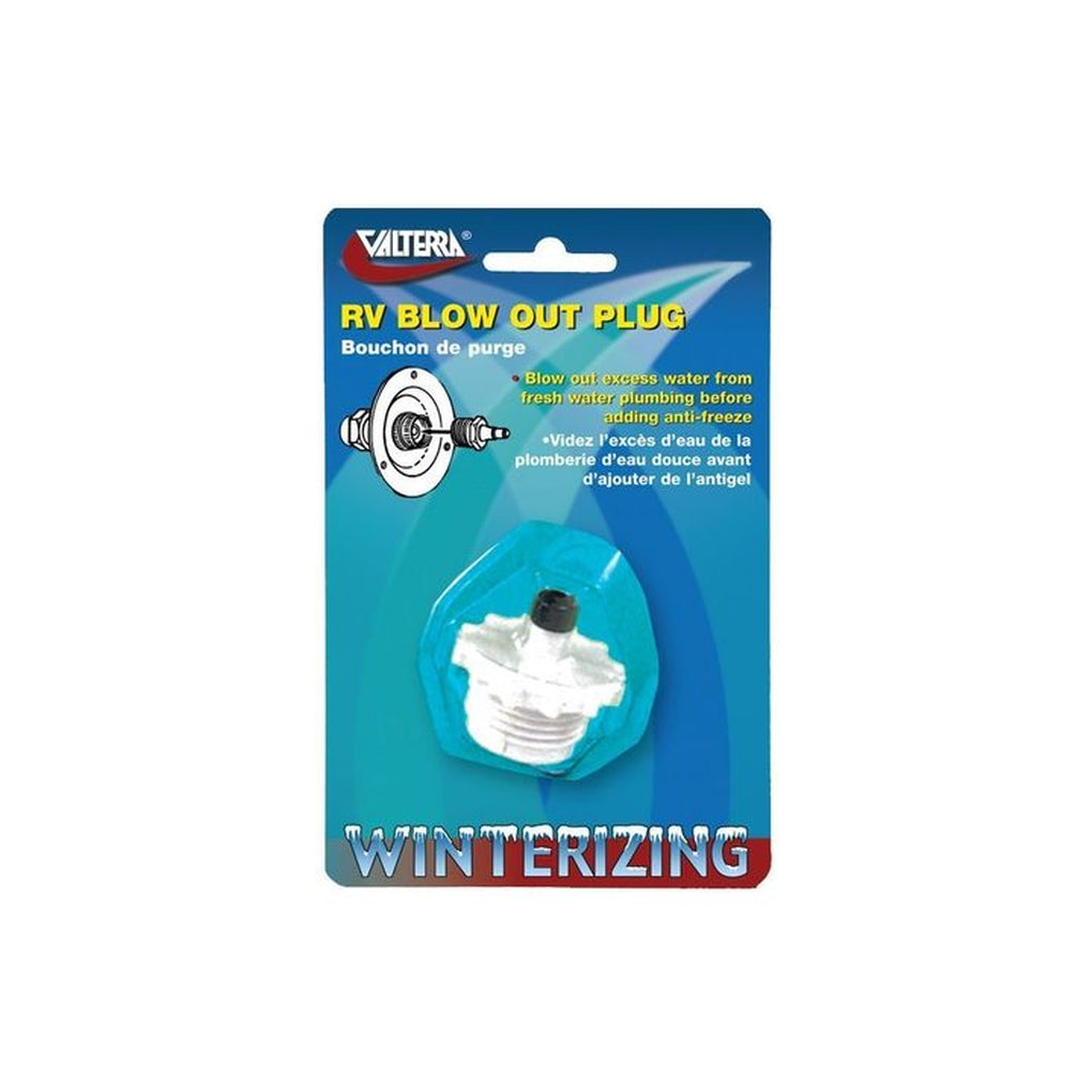 Valterra P23500VP Blow Out Plug White Carded