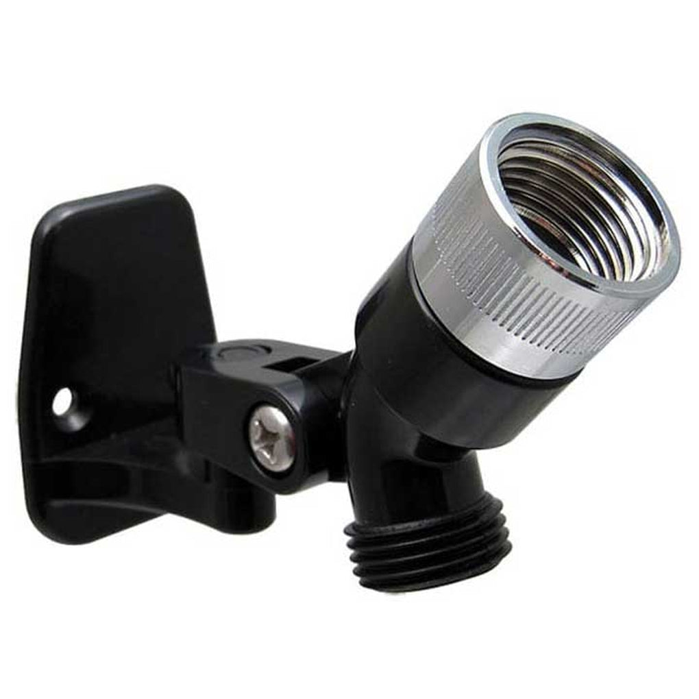 Valterra PF276004 Swivel Shower Connector/Bracket For Handheld Shower Chrome/Black