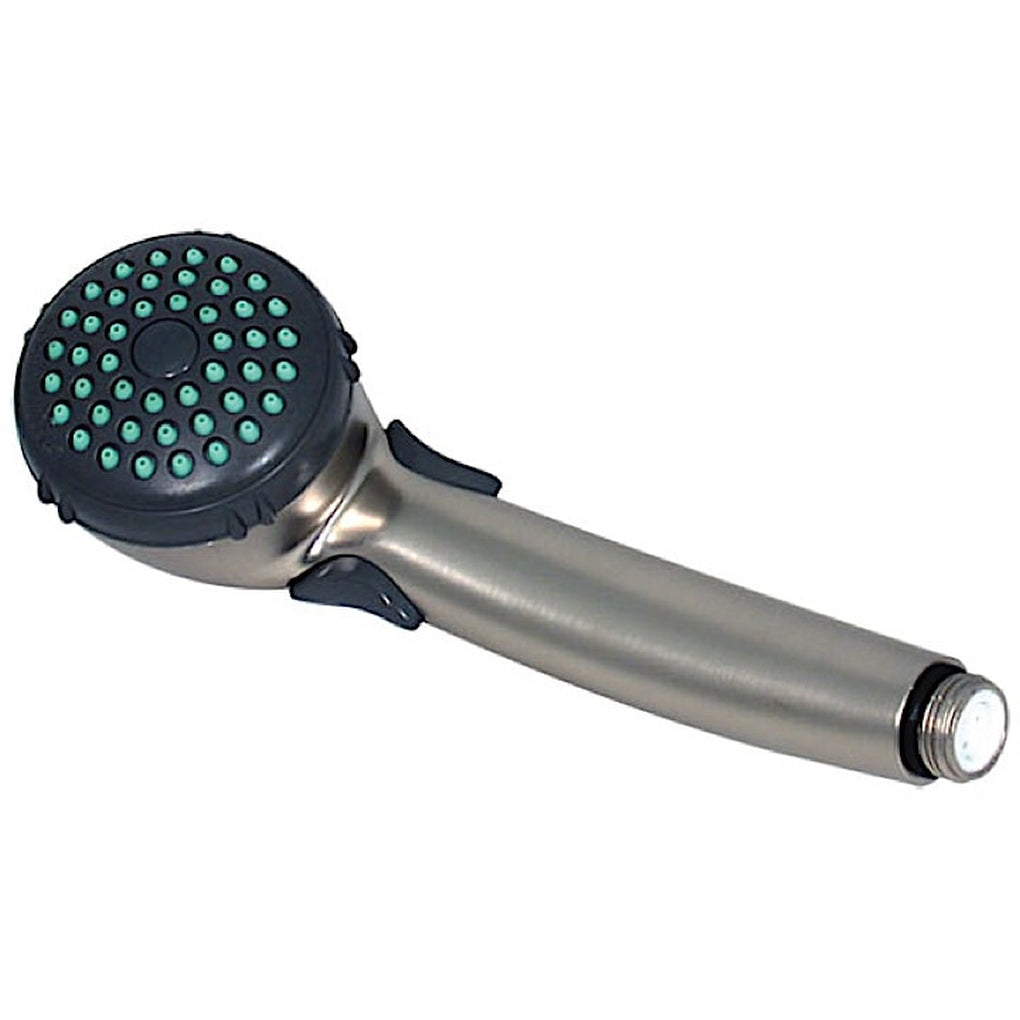 Valterra PF276036 Shower Head Handheld Trickle Shutoff Brushed Nickel