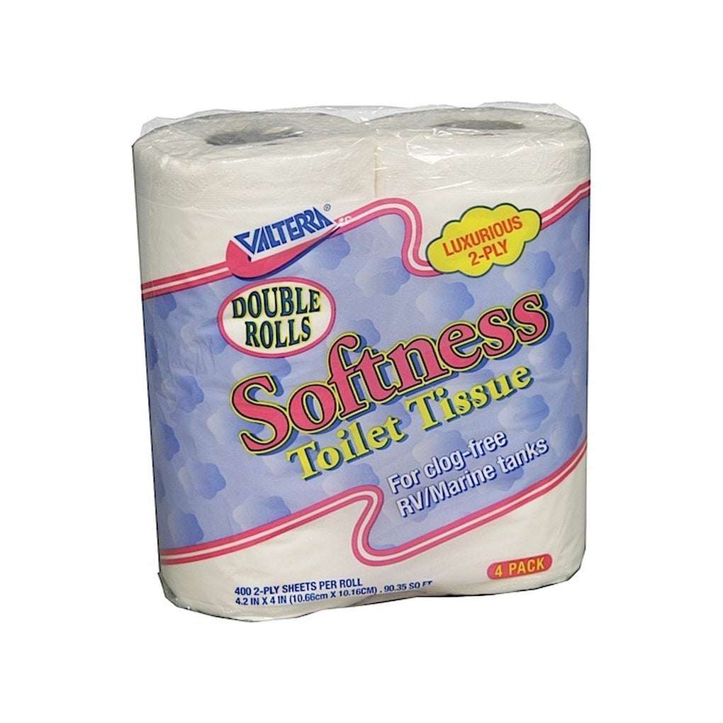 Valterra Q23638 Softness Toilet Tissue Double Rolls 2Ply 4/Pk