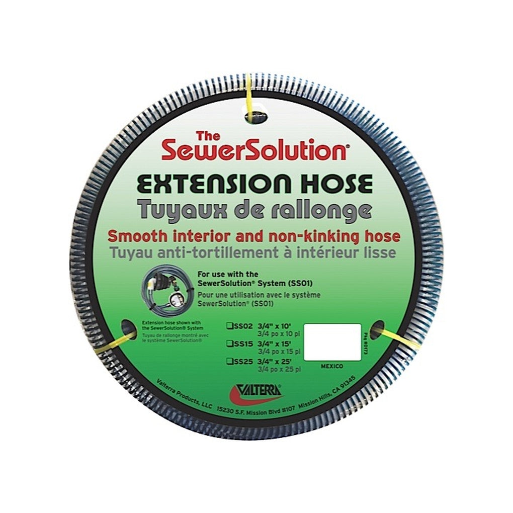 Valterra SS15 Sewer Solution Extension Hose 15 Ft