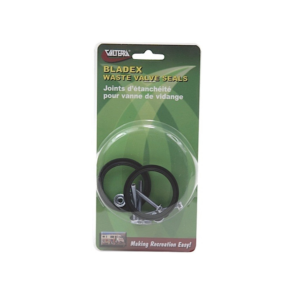 Valterra T1001-9VP Bladex Valve Seals 11/2In With Hardware 2 Per Card