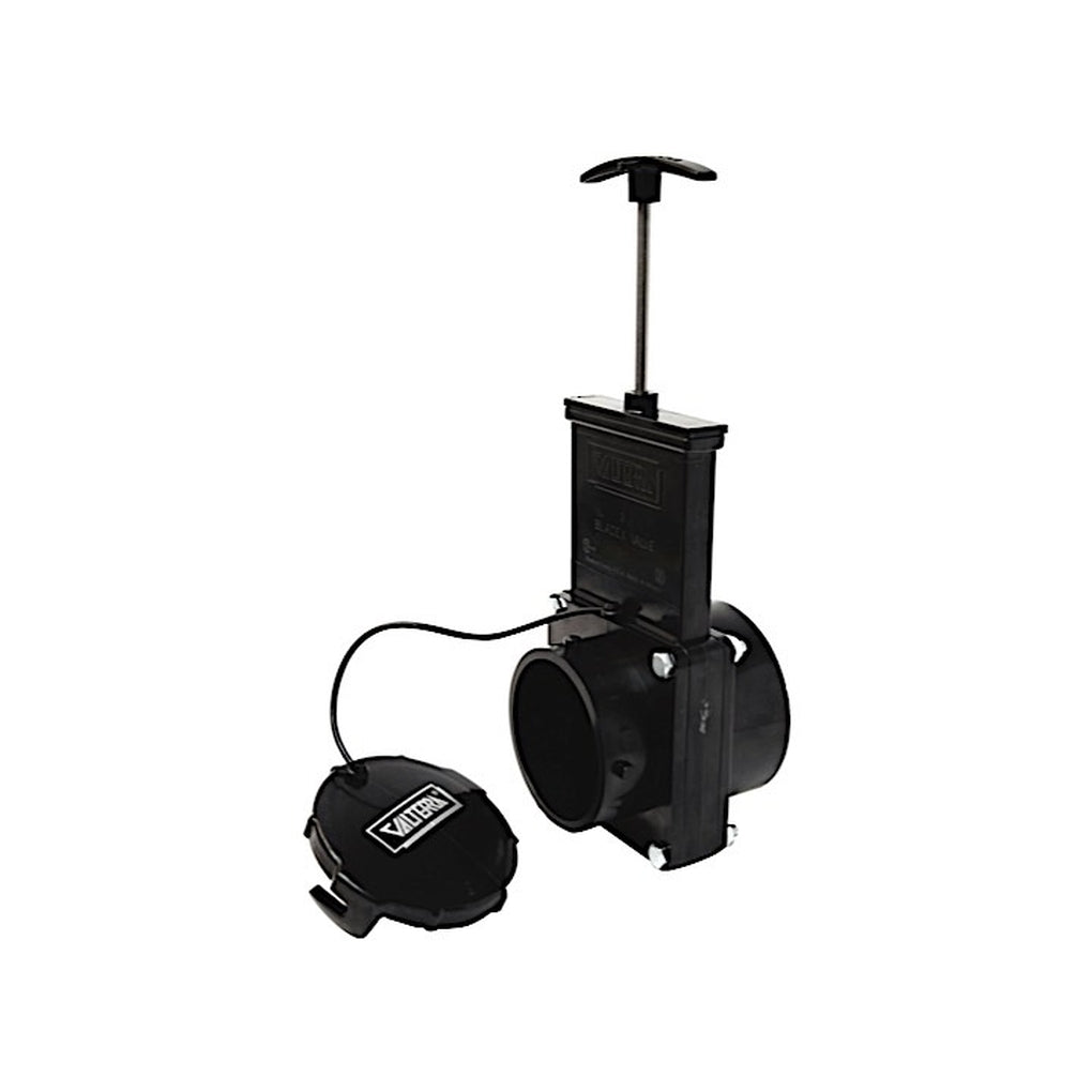 Valterra T50 Waste Valve 3In Hub X 3In Bayonet Cap