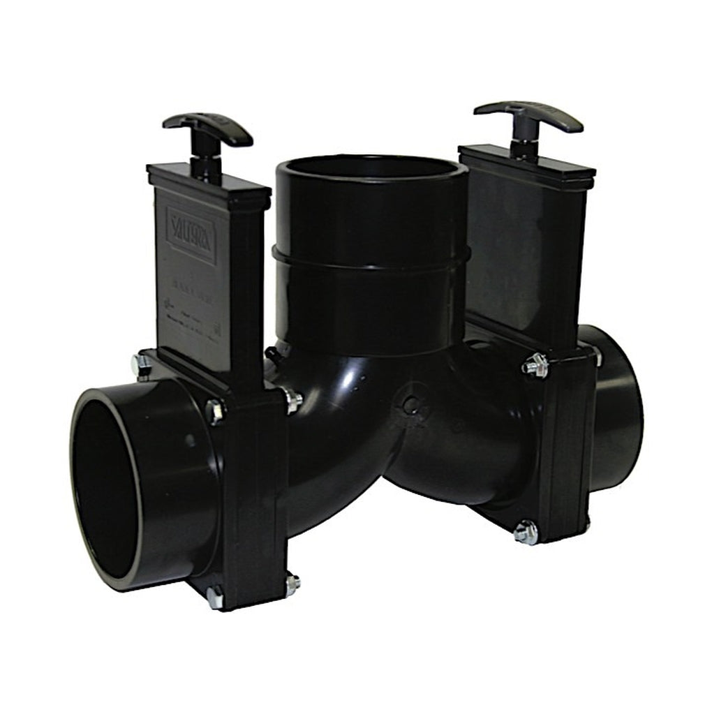 Valterra T85 Ell Double Rotating Valve 3In Hub X 3In Hub X 3In Hub Outlet