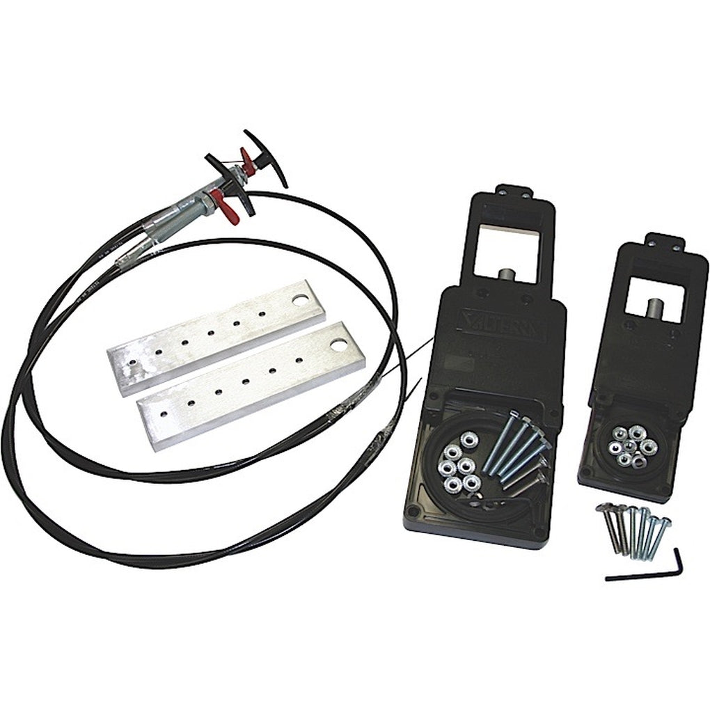 Valterra TC1372 Flexible Cable Kit 72In With 11/2In and 3In Valves 2 Cables Per Box